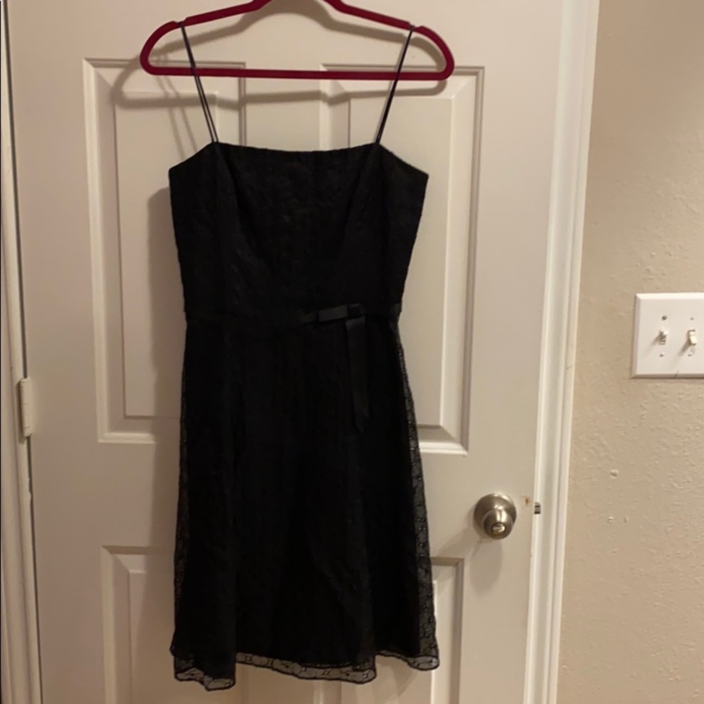 Laundry black cocktail dress